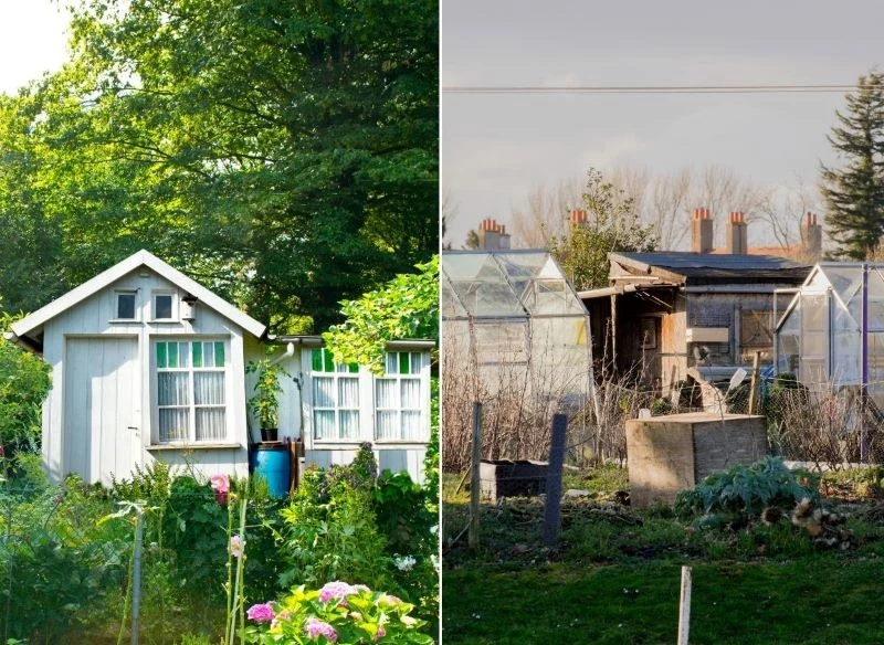 Altany działkowe nie pozwalają na mieszkanie w nich zimą, służą letniej rekreacji i krótkotrwałym pobytom w weekendowym w sezonie
