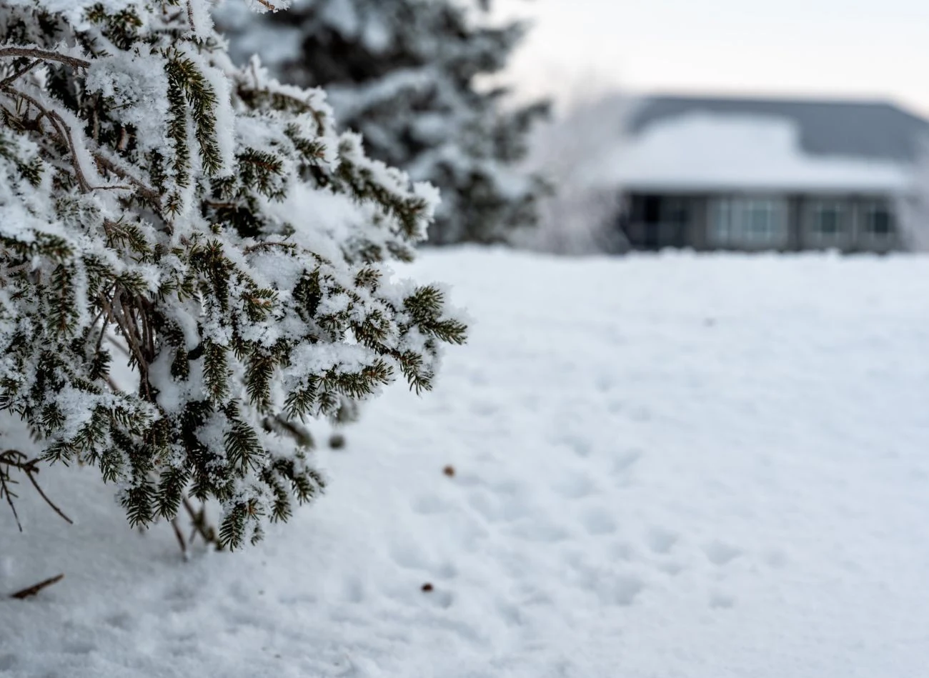 Dla trawnika niebezpieczny jest śnieg, którego górna partia zamarzła