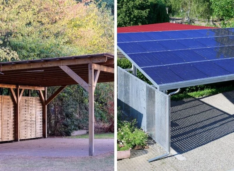 W zależności od potrzeb możesz postawić na klasyczną konstrukcję drewnianą lub wariant ze stali