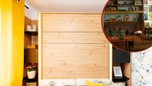 Półtapczan z PRL-u przeżywa nową młodość. Fot. Materiały partnera/Polsat/Nasz Nowy Dom; Tothkaroj, CC BY-SA 4.0, via Wikimedia Commons