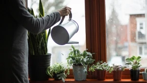 Zimą musimy włożyć więcej trudu w pielęgnację roślin doniczkowych.