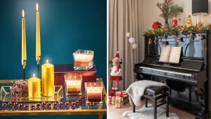 Świeczki, dekoracje świąteczne i ozdoby choinkowe mogą być pięknym, pamiątkowym upominkiem