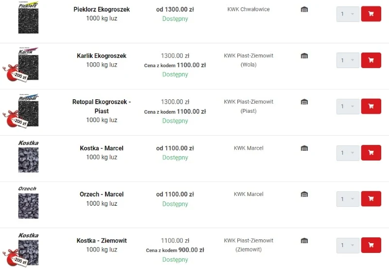 PGG ogłosiła w sklepie internetowym ofertę specjalną pod hasłem "Świąteczne okazje"