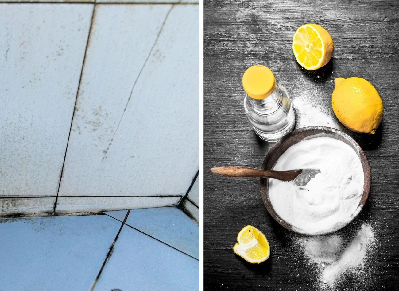 Do wyczyszczenia zapleśniałych fug można wykorzystać domowe mieszanki, m