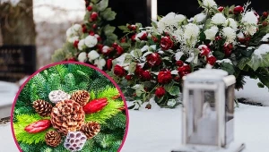 Stroik świąteczny na grób. Jak zrobić stroik na Boże Narodzenie?