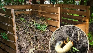 Czy pędraki, które pojawiły się w kompoście trzeba usuwać?