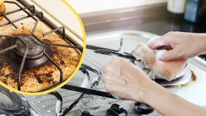 Usuń zaschnięty brud i spaleniznę kilkoma ruchami gąbki – to możliwe.