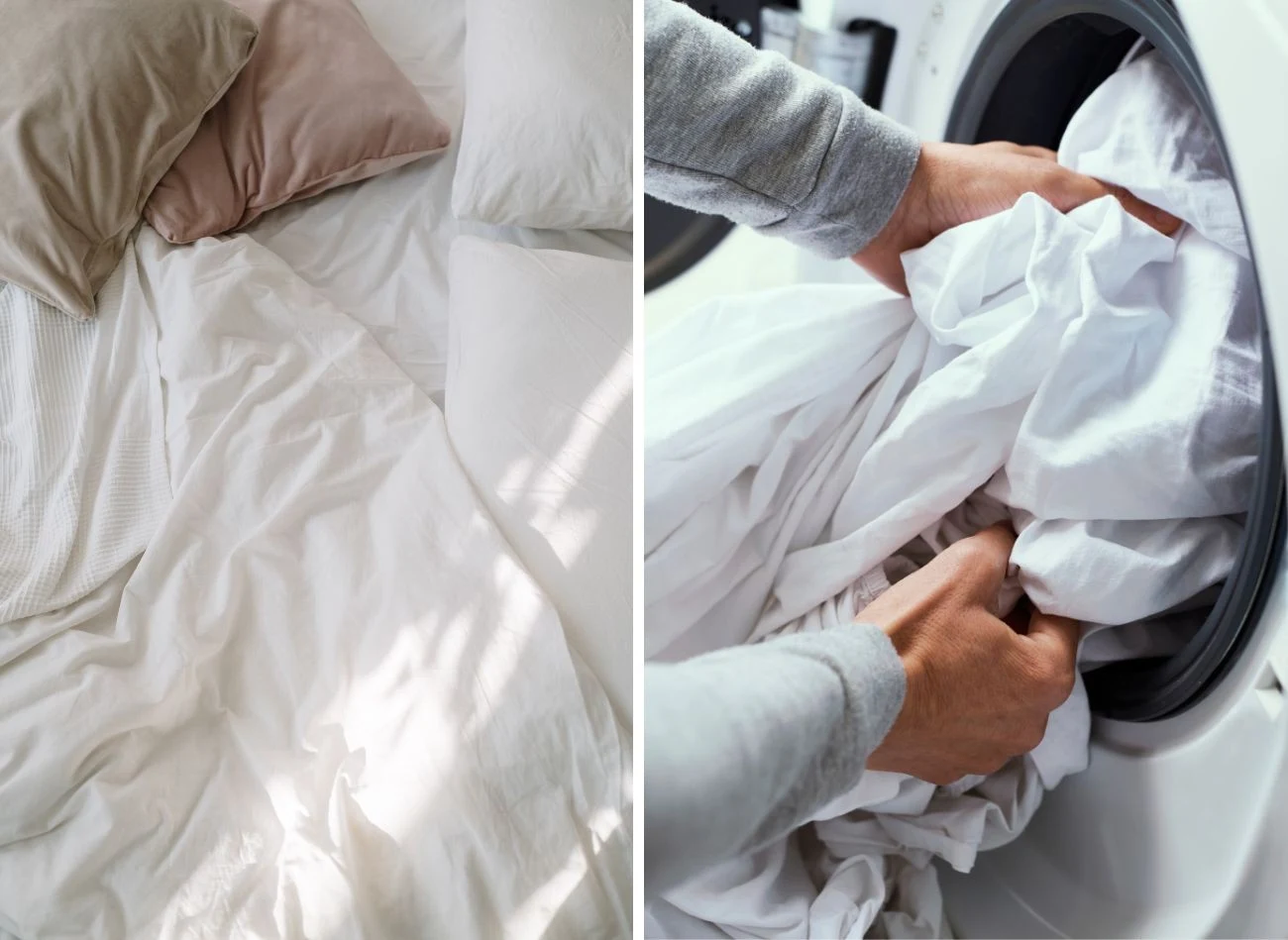 Jak domowym sposobem wybielić poszarzała pościel