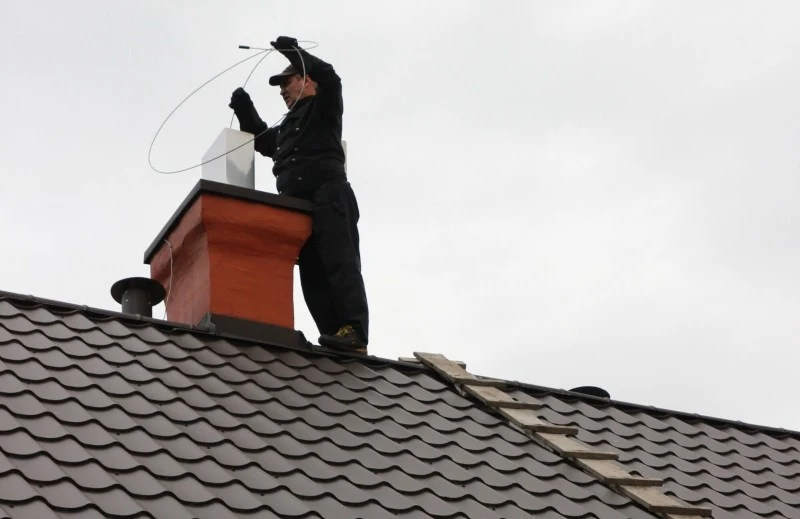 Jak wyczyścić komin od dołu bez wychodzenia na dach