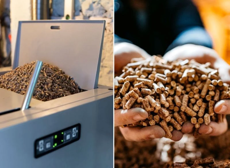 Pellet ze słonecznika najlepiej spalać w specjalnie przystosowanych do tego kotłach