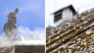 Żeby usunąć mech na dachu, nie zawsze potrzeba wzywać specjalistę.