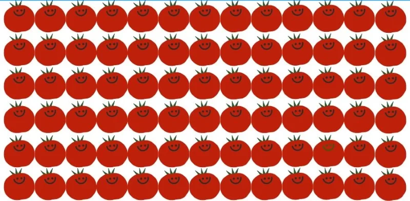 Czy dasz radę znaleźć innego pomidora w mniej niż 15 sekund