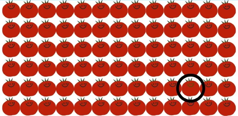 Tylko osoby wyjątkowo spostrzegawcze mogą rozwiązać tę zagadkę optyczną