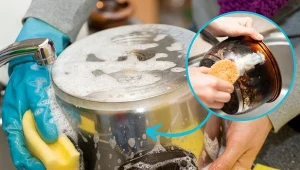 Przypalony garnek można wyczyścić bez użycia drogich środków chemicznych.