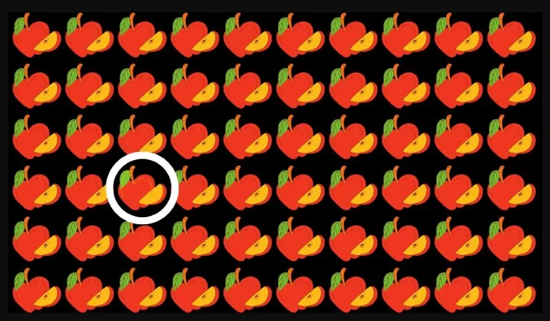 Rozwiązaniem jest jabłko, które nie ma pestki