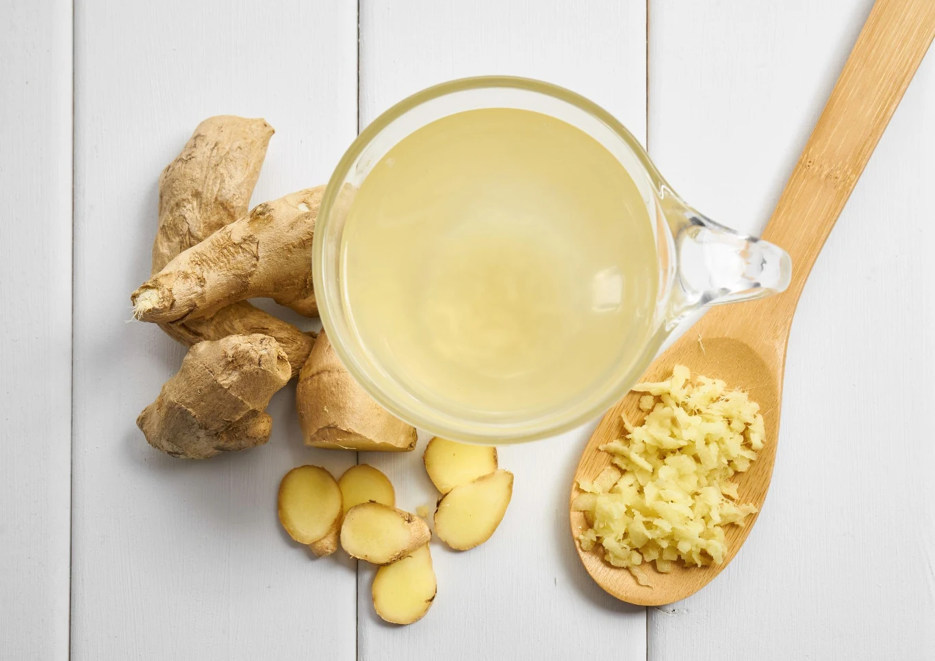 Do stworzenia oprysku dla pelargonii potrzebny będzie imbir.