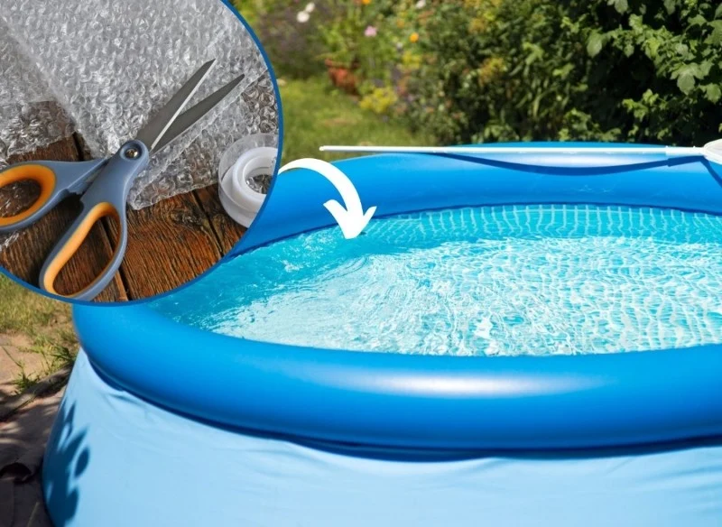 Podpowiadamy, jak szybko podgrzać wodę w basenie domowym sposobem