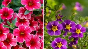 Calibrachoa nazywana jest miniaturą petunii.