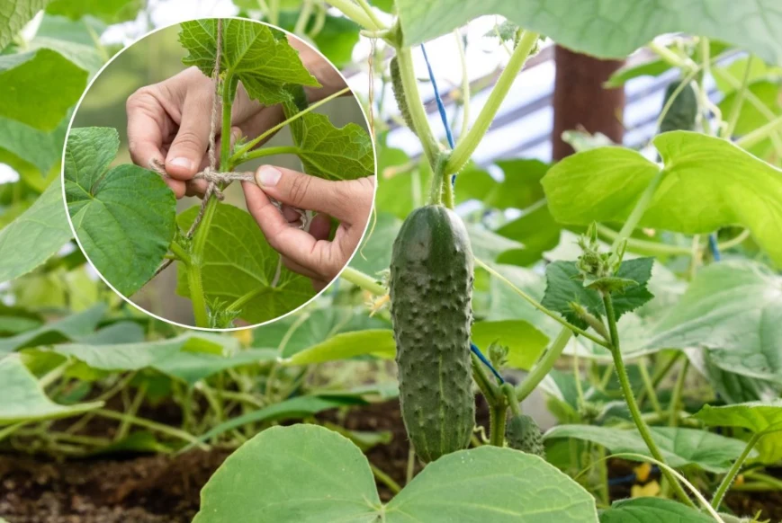Uprawa ogórków na sznurkach przynosi wiele korzyści zarówno roślinom, jak i ogrodnikom