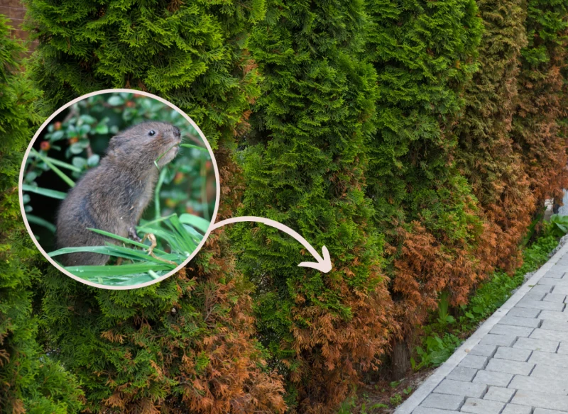 Wyjaśniamy, jak rozpoznać, że karczownik żeruje w ogrodzie i jak się go pozbyć