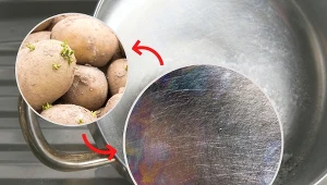 Tęczowe plamy powstają wtedy, gdy tak stworzona powierzchnia garnka ma długotrwały kontakt z pewnymi substancjami.