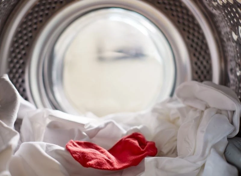 Ubrania zafarbowane na czerwono możesz uratować sokiem z cytryny