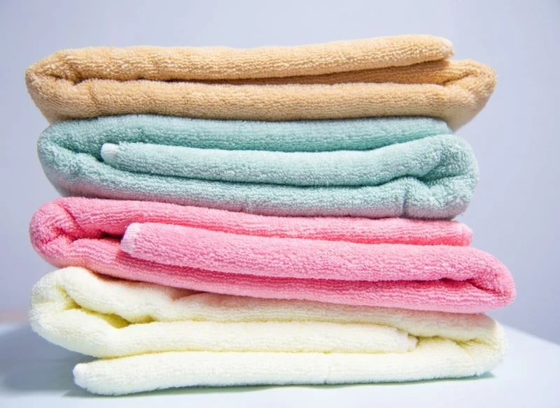 Dzięki moczeniu ręczniki będą miękkie i puszyste