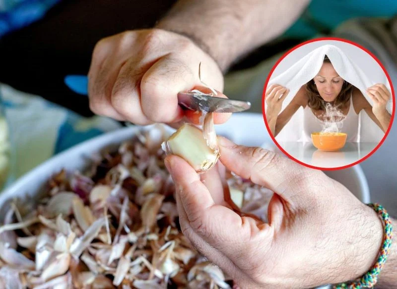 Łupiny z czosnku pomogą przynieść nam ulgę podczas przeziębienia