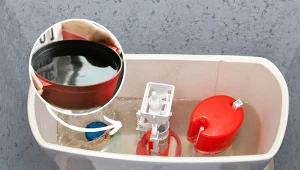 Sporo osób zapomina o czyszczeniu spłuczki toaletowej.