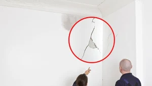 Istnieje wiele przyczyn powstawania pęknięć w ścianie.