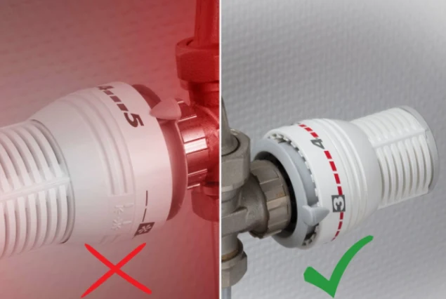 Zawory termostatyczne pozwalają regulować ilość ciepła oddawanego przez kaloryfer do pomieszczenia