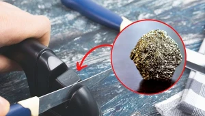 Kubek ceramiczny może posłużyć nam do naostrzenia noży. Fot. 123RF.com/Pexels