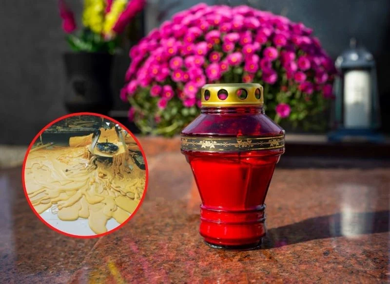 Plamy z wosku należy usuwać bardzo delikatnie