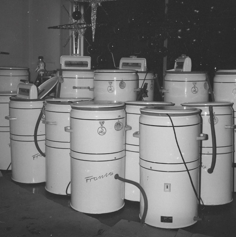 Pralki wirnikowe "Frania"