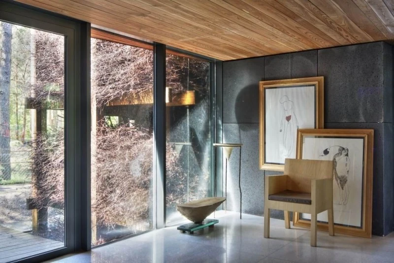 Tężnia solankowa w nowoczesnym domu prezentuje się zjawiskowo