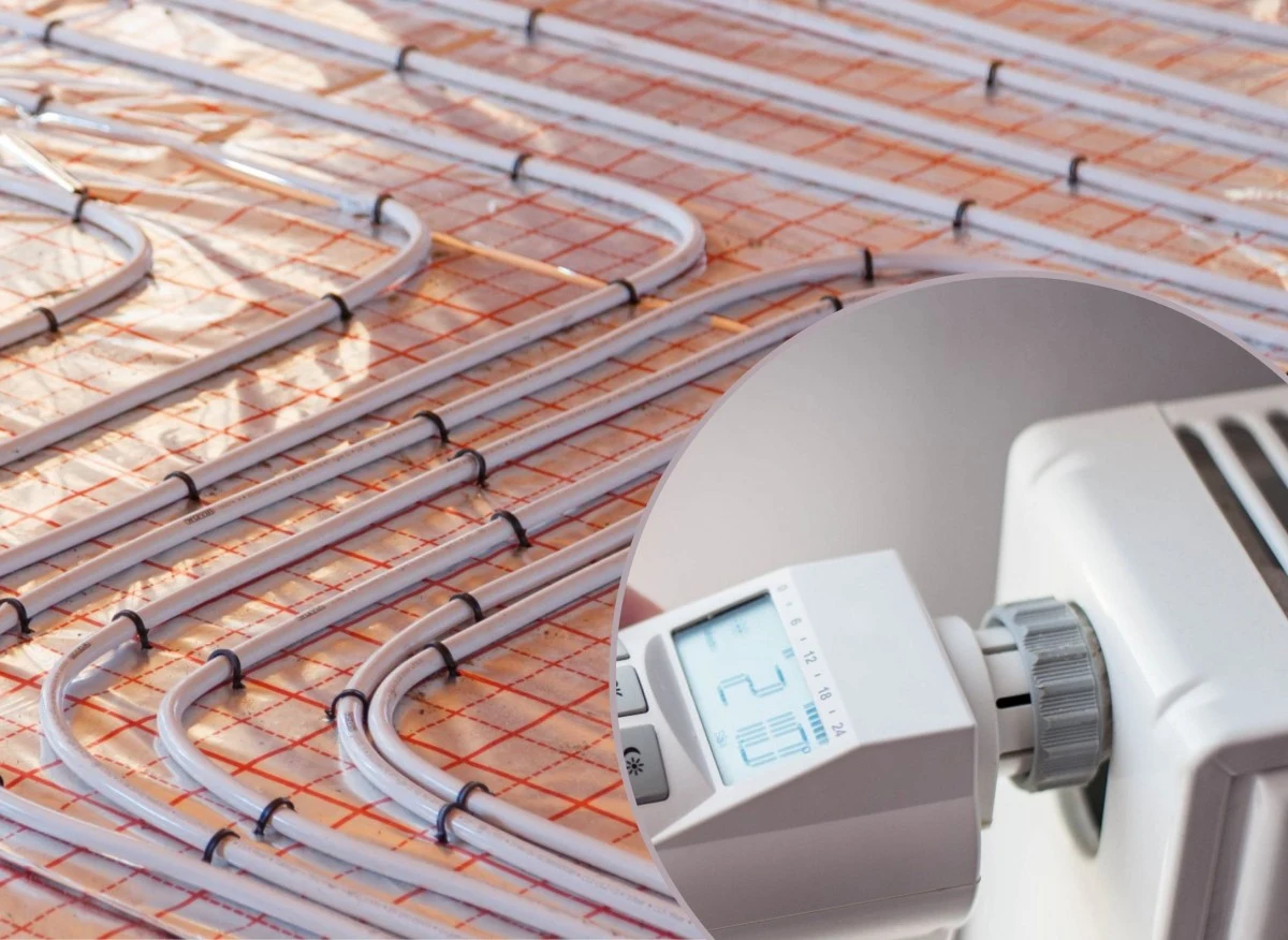 Ogrzewanie podłogowe to dobre rozwiązanie zarówno do domów parterowych, jak i piętrowych