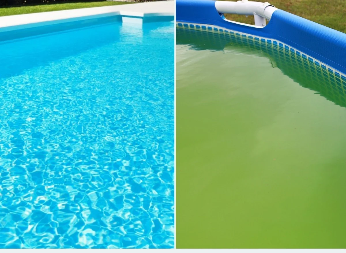 Mętna woda w basenie to znak, że pojawiły się w niej zanieczyszczenia oraz grzyby i bakterie