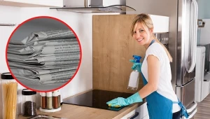 Gazety położone na meblach kuchennych będą wsiąkać tłuszcz. Fot. 123RF.com/Pixabay