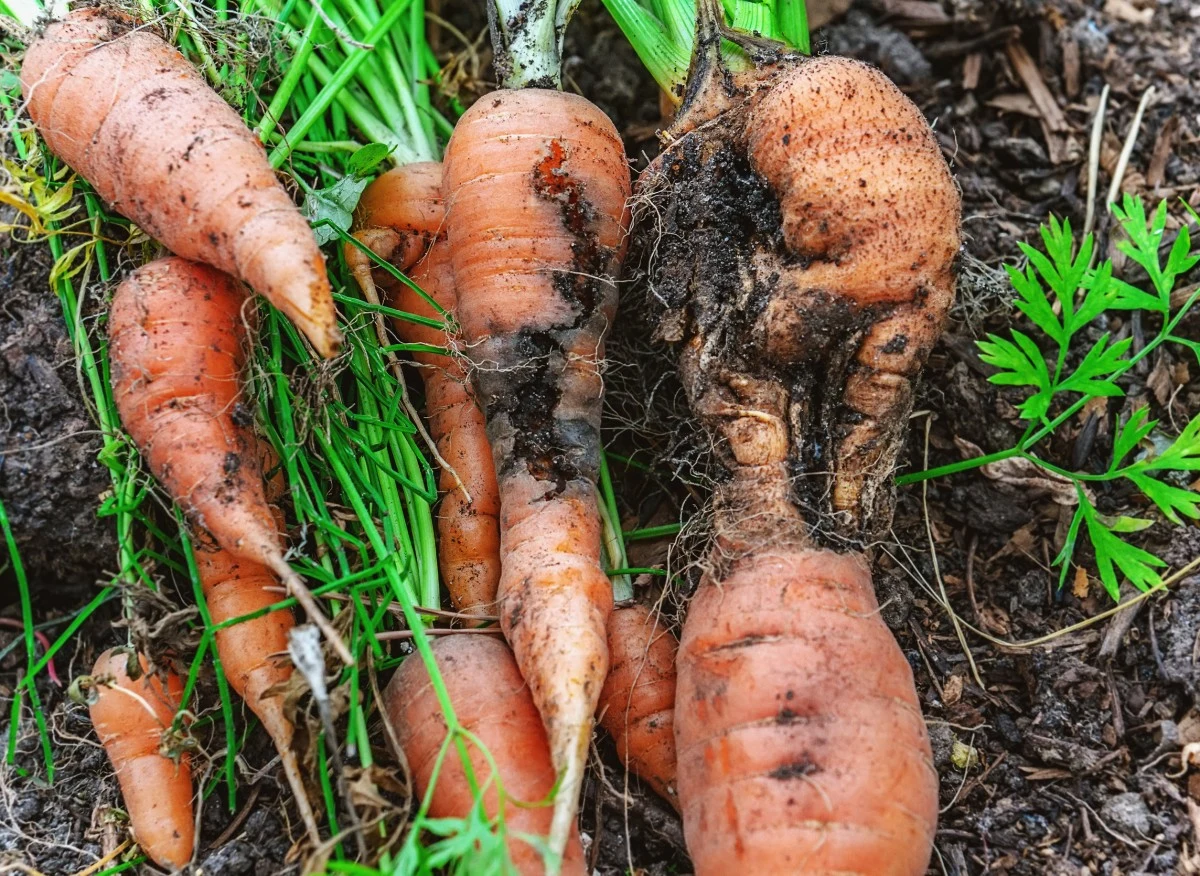 Szdkoniki marchwii mogą znacznie obniżyć plony