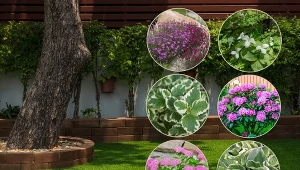 Projektując ogród w cieniu, warto posadzić tylko takie rośliny, które dobrze tolerują stosunkowo ciemne stanowiska.