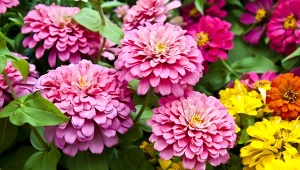 Cynie wytworne mają piękne pełne kwiaty