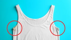 Plamy na ubraniach pod pachami - jak je usuwać i skąd się biorą? Wyjaśniamy!