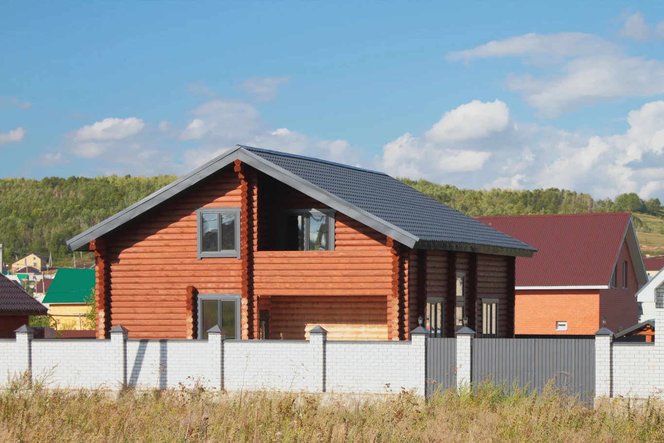 Drewniane domy są przyjazne środowisku