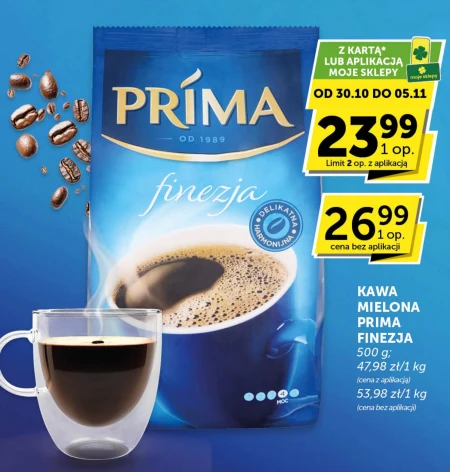 Kawa mielona Finezja