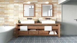 Płytki do łazienki - trendy 2021 r.