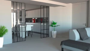 Zalety szklanych ścianek w domu