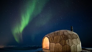 Domek z puzzli 3D. Norweska ostoja dla wędrowców