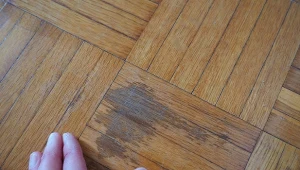 Obejdzie się bez cyklinowania. Tak zamaskujesz rysy na podłodze