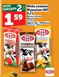 Mleko smakowe Mlekovita