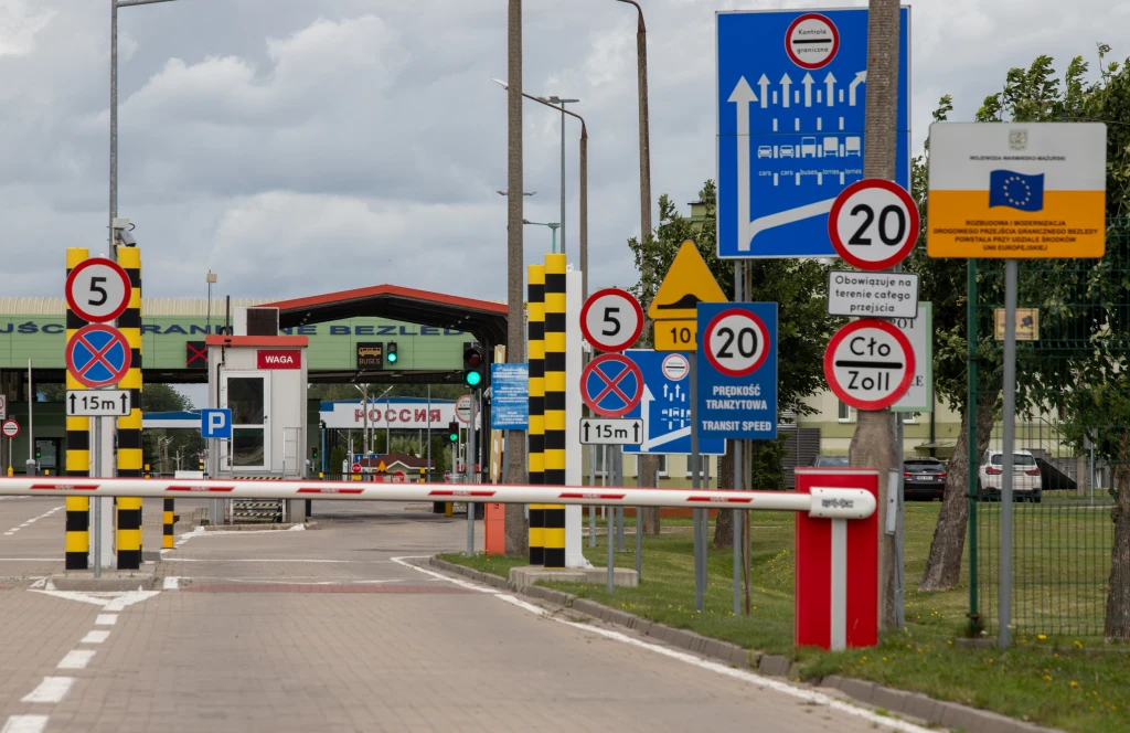 Drogowe przejście graniczne Bezledy (zdj. ilustracyjne) Drogowe przejście graniczne Bezledy (zdj. ilustracyjne)